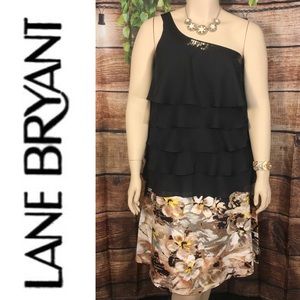 Lane Bryant Floral Skirt